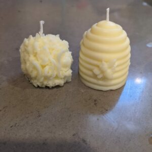 Flower & Bee Altar Candles